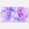 Designart - Light Purple Fractal Texture - Abstract Canvas Art Print